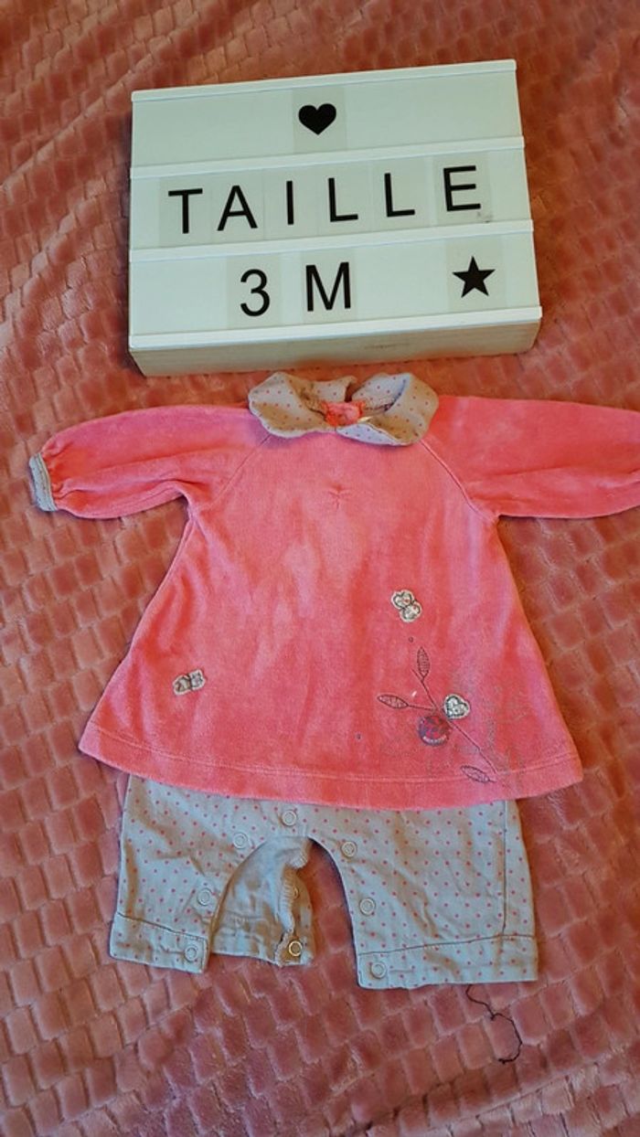 Pyjama Sucre d'Orge 3 mois