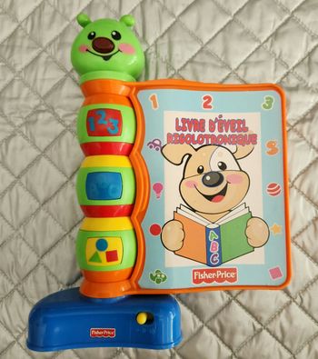 Livre comptines chenille fisher price