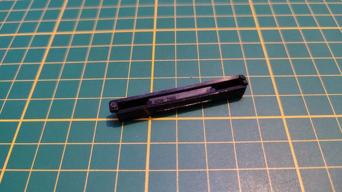 Plaque immatriculation miniature Bburago burago Ferrari Testarossa 1984 1/18 1/18e 1/18ème #C42