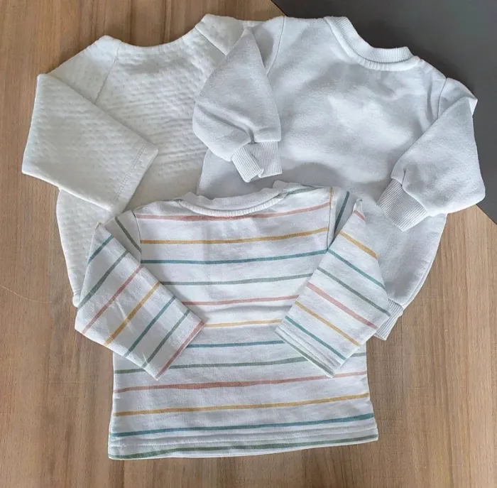 Lot de 3 pulls 3 mois et 3-6 mois - photo numéro 4