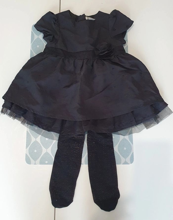 Robe + collant - 6M