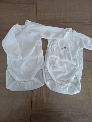 Lot de 2 bodys