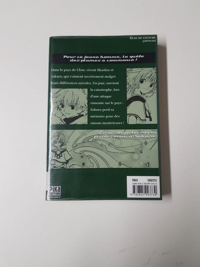 Tome 1 Tsubasa Reservoir Chronicle - photo numéro 2