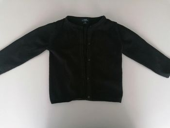 Gilet noir T 18 mois 👶