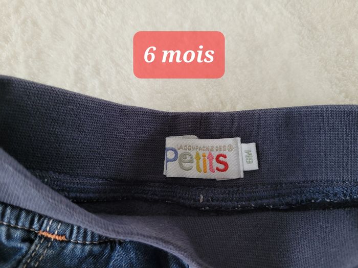 Jean doublé polaire "La compagnie des petits" - 6 mois - photo numéro 5