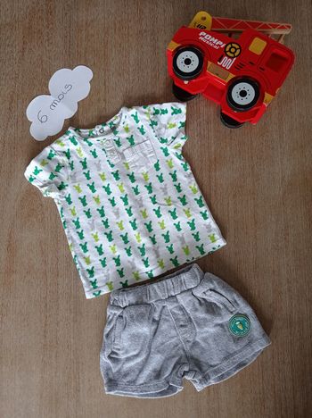 Ensemble lapin 6 mois