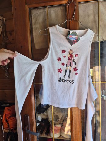 Débardeur avec manche Naruto taille L