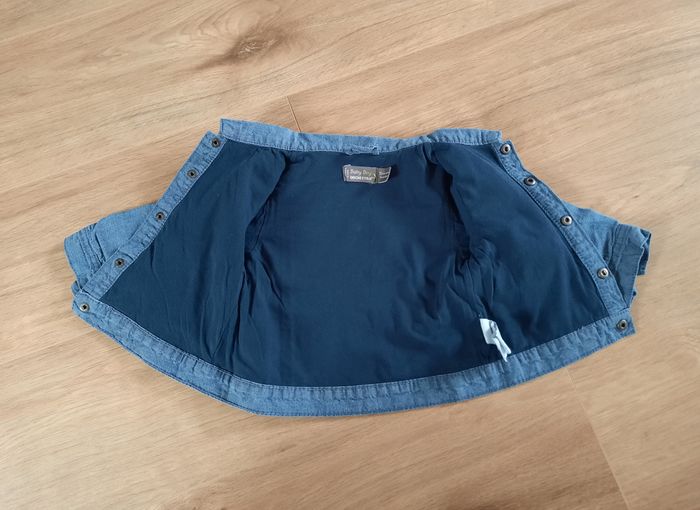 Veste garçon en coton effet jean bleu Orchestra 12 mois - photo numéro 3