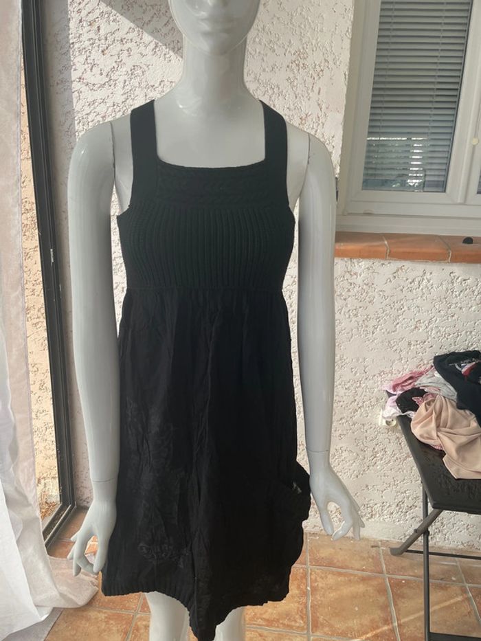 Robe haut en laine, bas en tissu, miss Captain taille un - photo numéro 2