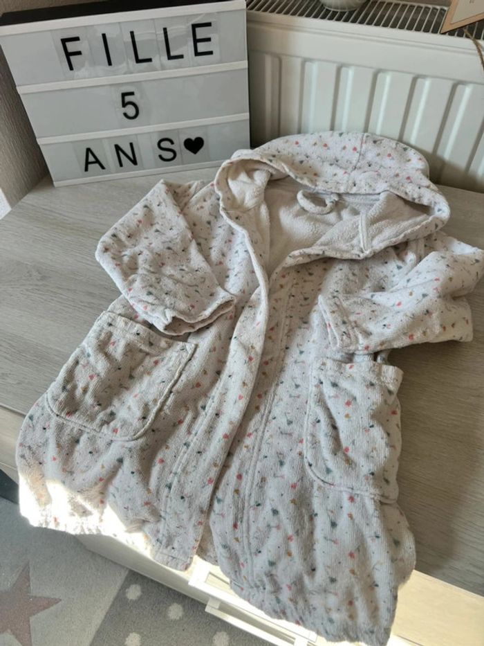 Peignoir de bain éponge 5 ans orchestra