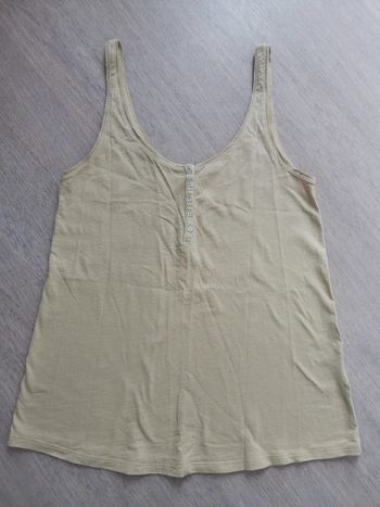 Débardeur jaune femme S