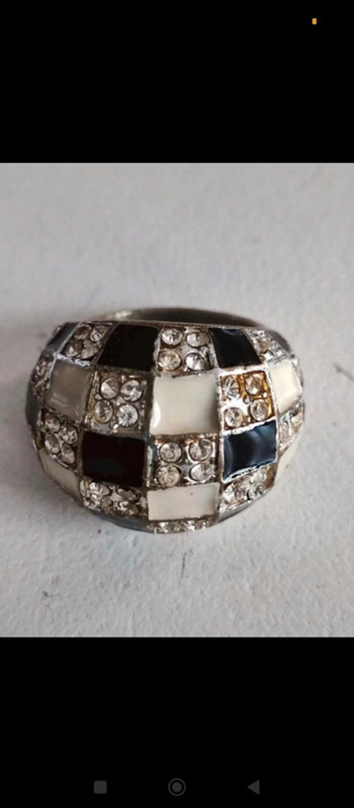 Grosse bague vintage - photo numéro 2