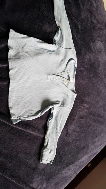 Tee shirt bébé bleu