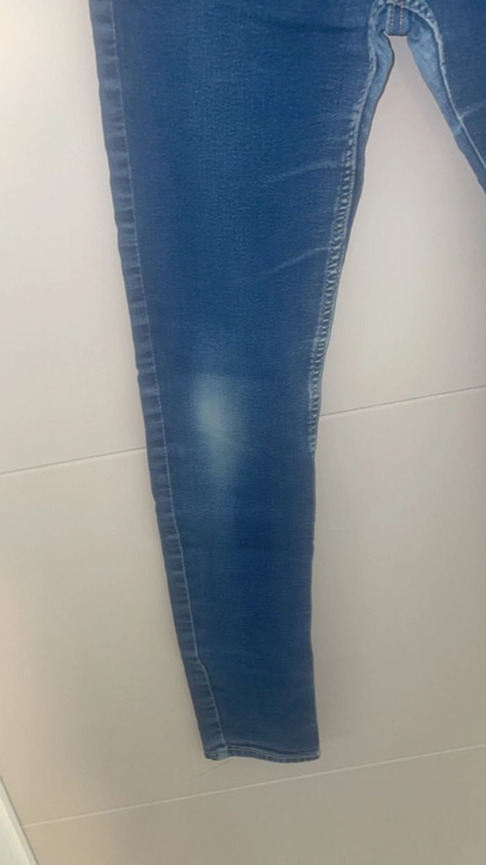 Jeans skinny H&M bleu – taille 12 ans, en bon état - photo numéro 3