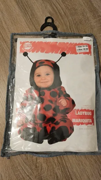 Costume coccinelle 18/24 mois