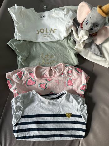 Tee shirt manche courte 3 mois