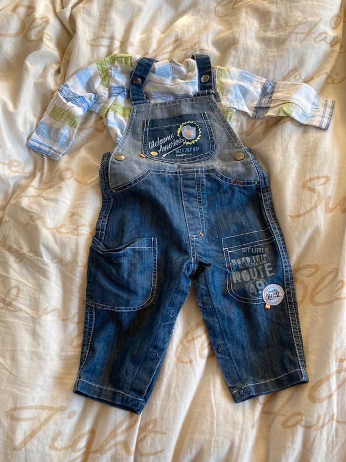 Ensemble salopette absorba 6 mois