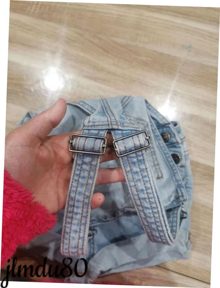 Salopette jean 10 ans - photo numéro 5