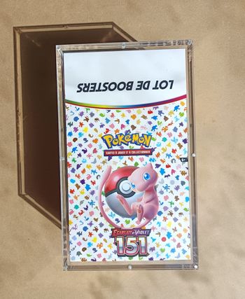 Protection acrylique Display bundle pokémon