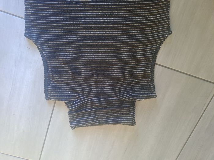 Top léger brillant à col roulé Lili Mercredi sans taille - photo numéro 2