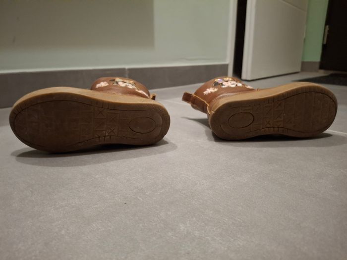 Bottes minnie fourrées et cuir - photo numéro 5