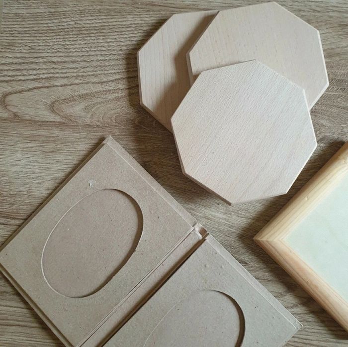 ⭐ Lot 21 accessoires en bois & carton ⭐ - photo numéro 2