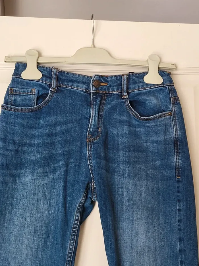 Jean slim bleu Kiabi - parfait état - photo numéro 2