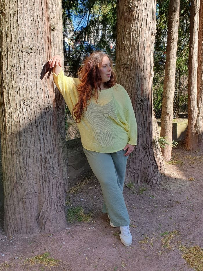 Pull fin ajouré Patras jaune
TU - photo numéro 2