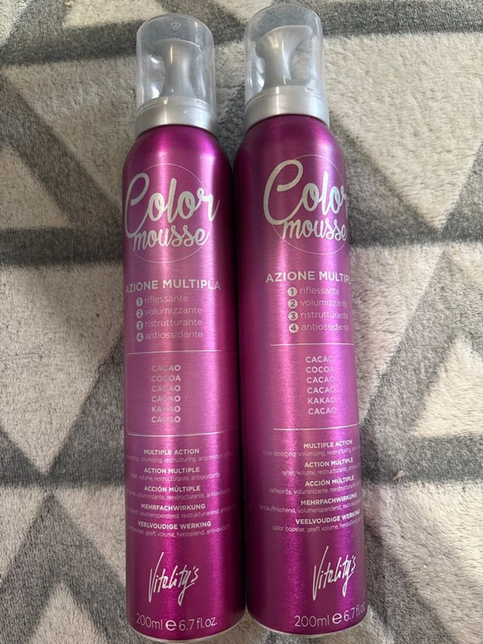 Vitality’s color mousse cacao