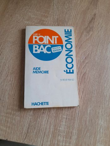 Livre faire le point bac