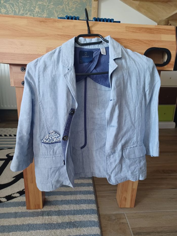 Veste de cérémonie en lin (prix ferme) - photo numéro 2