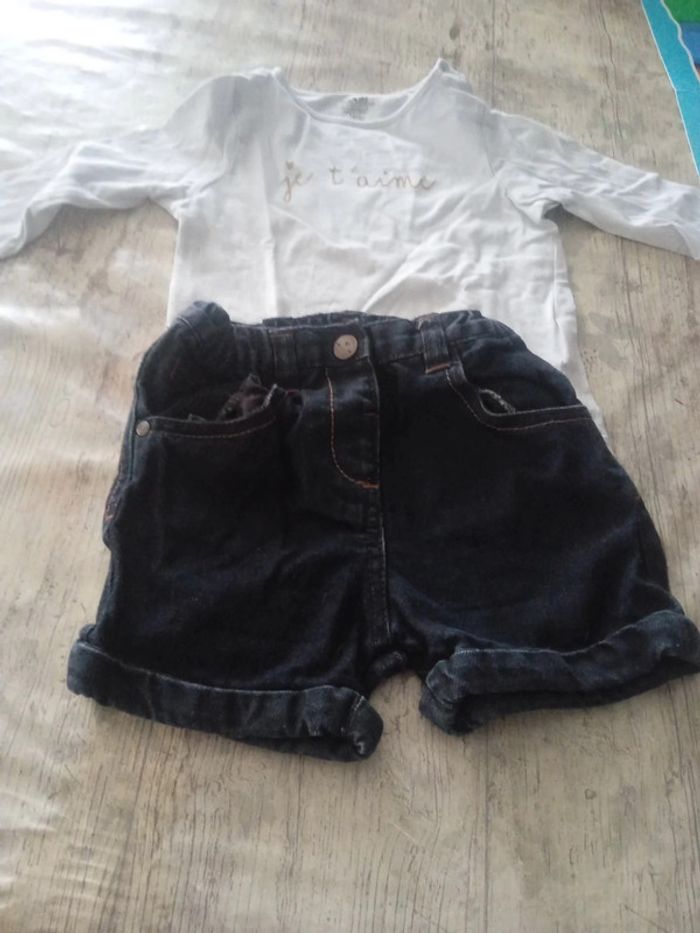 Ensemble short et t-shirt