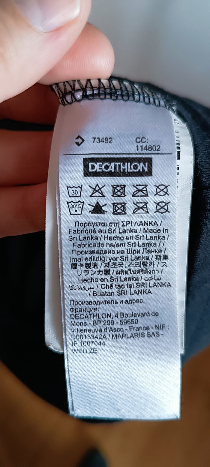 T-shirt thermique 10 ans - photo numéro 3