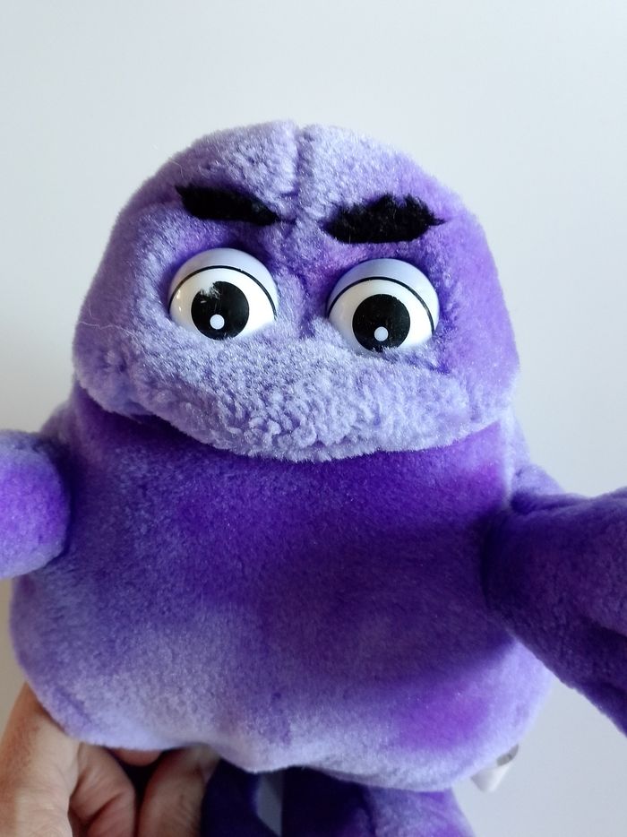 Peluche grimage mc Donald's 1998 26 cm - photo numéro 2