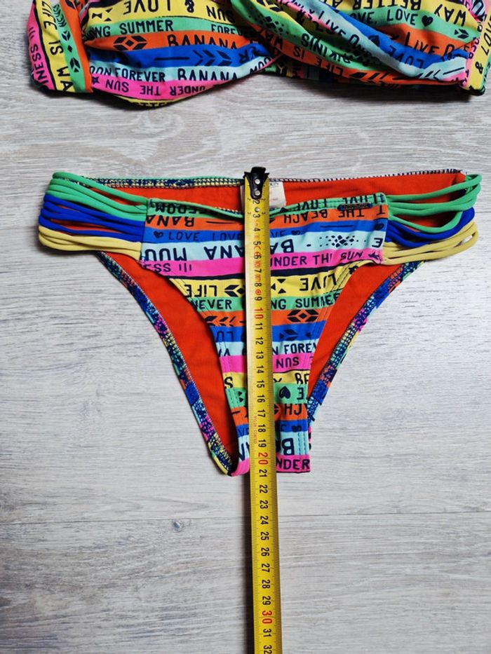 Maillot de bain bikini 2 pièces Banana Moon taille 36 - photo numéro 2