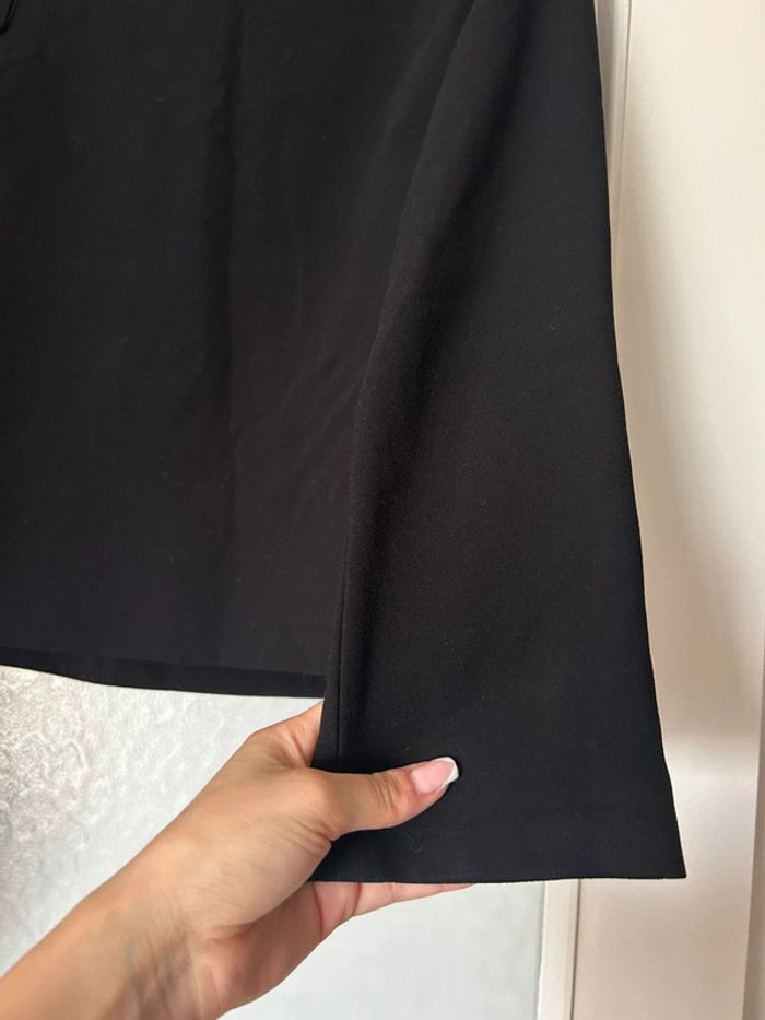 tunique noir femme zara s - photo numéro 3