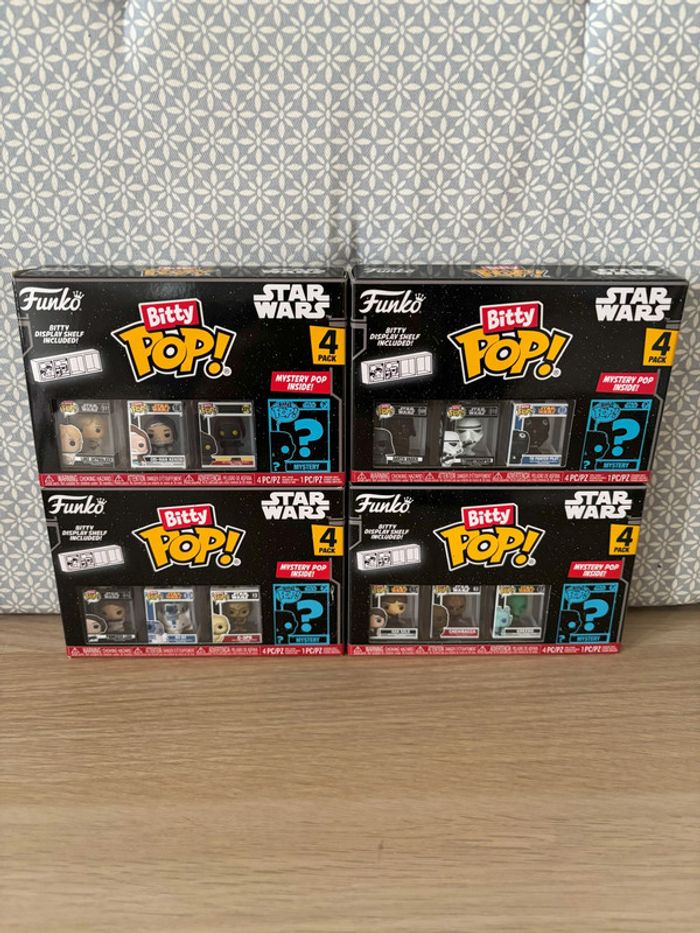 Pack Coffret Collection de 16 Bitty Pop "Star Wars"
