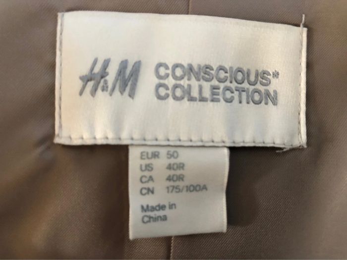 Veste blanche H&M T 50 portée 1 fois - photo numéro 6