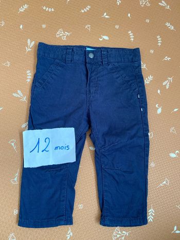 Pantalon 12 mois