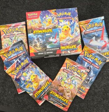 Bundle étincelles déferlantes reconditionné ev8 pokemon