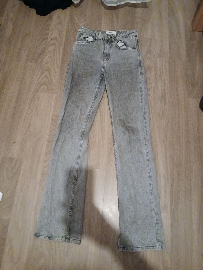 Pantalon gris jennyfer