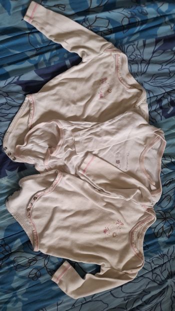 Lot 3 bodies manches longues