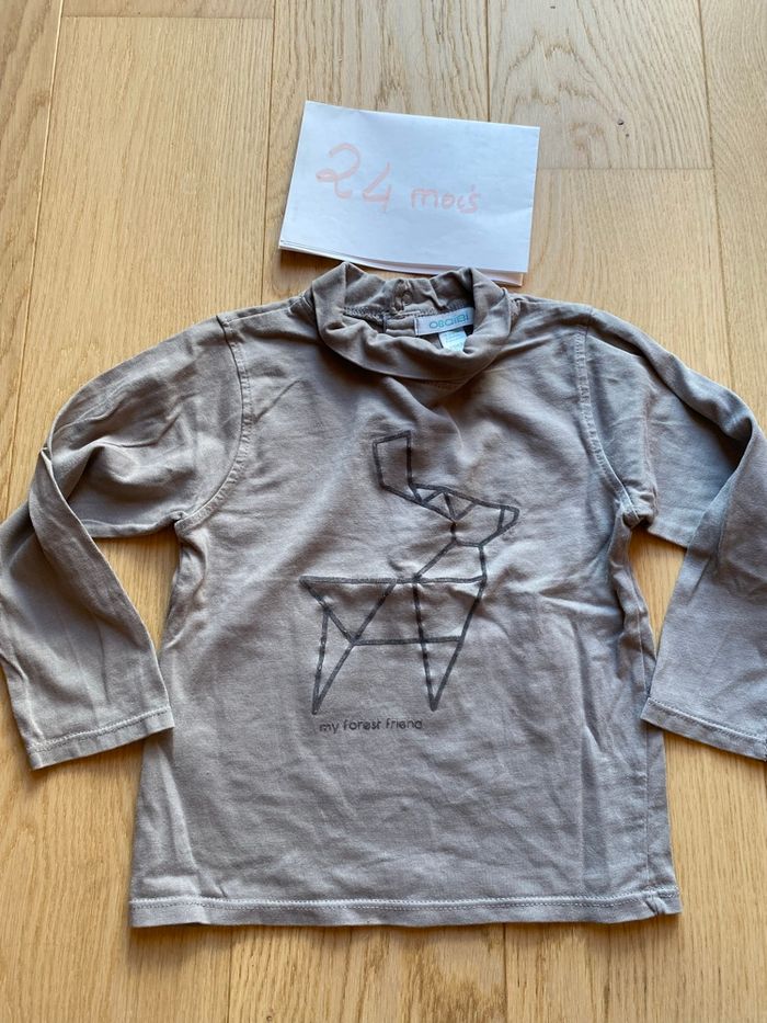 Lot de 3 sous-pulls 24 mois – hiver / demi-saison - photo numéro 4