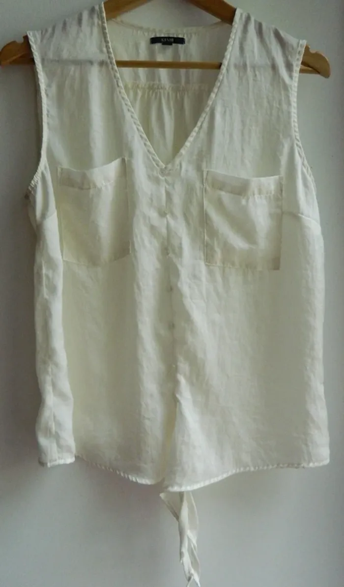 Blouse sans manche T 40 "Kiabi"