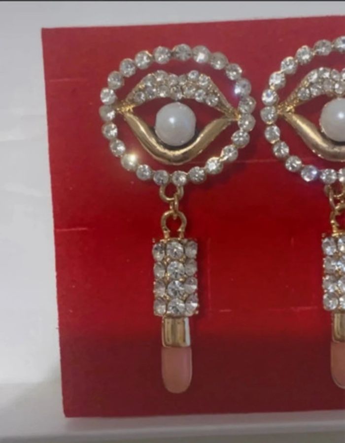 Boucles d’oreilles fashion 🍭🍭 - photo numéro 3