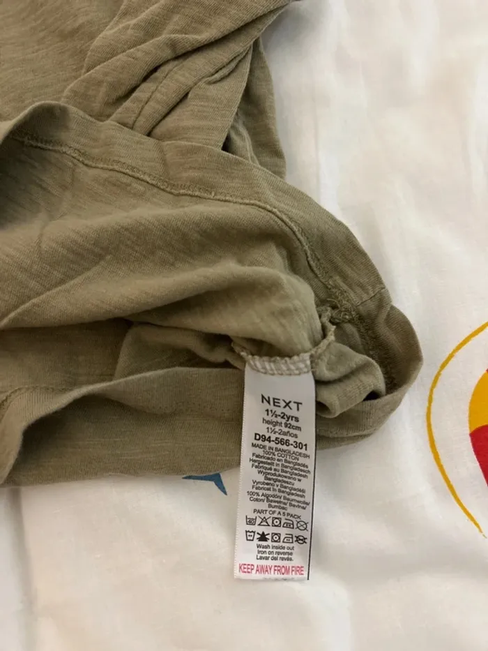Lot t shirt manche longue next 1 1/2-2ans - photo numéro 4