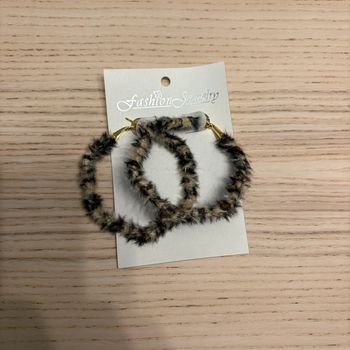 Boucles d’oreilles Fashion Jewelry • marron & noir • neuves 🌿
