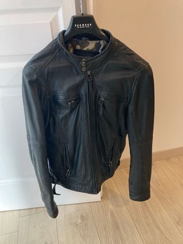 Veste en cuir