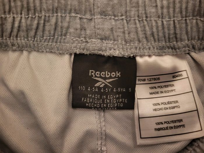 Jogging Reebok 4/5ans 110cm Neuf - photo numéro 4