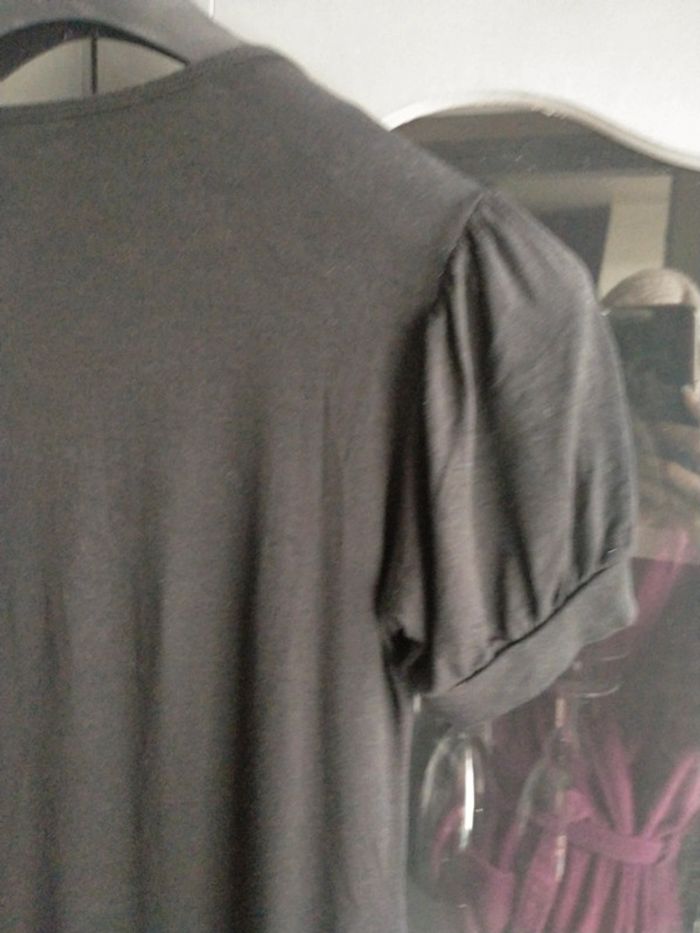 Tee-shirt noir T:40/42 - photo numéro 6